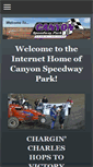 Mobile Screenshot of canyonspeedwaypark.com